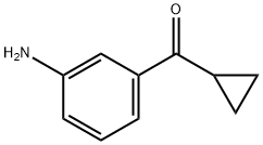 (3-AMINO-PHENYL)-CYCLOPROPYL-METHANONE Structure