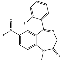 FLUNITRAZEPAM Structure