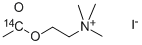 ACETYLCHOLINE IODIDE, [ACETYL-1-14C] Structure