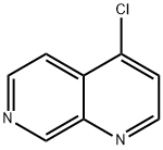 1,7-Naphthyridine, 4-chloro- Structure