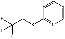 2-[(2,2,2-TRIFLUOROETHYL)THIO]-PYRIDINE Structure