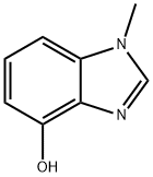 1H-Benzimidazol-4-ol,1-methyl- Structure