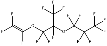 2-(PERFLUOROPROPOXY)PERFLUOROPROPYL TRIFLUOROVINYL ETHER Structure