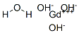 GADOLINIUM HYDROXIDE HYDRATE Structure