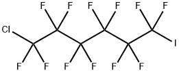 1-CHLORO-6-IODOPERFLUOROHEXANE Structure