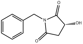 (+)-N-BENZYL-D-MALIMIDE Structure