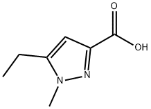 5-ETHYL-1-METHYL-1H-PYRAZOLE-3-CARBOXYLIC ACID Structure