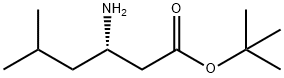 TERT-BUTYL (3S)-3-AMINO-5-METHYLHEXANOATE, 97 Structure