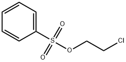 BENZENESULFONIC ACID 2-CHLOROETHYL ESTER Structure