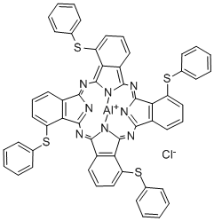 ALUMINUM 1 8 15 22-TETRAKIS(PHENYLTHIO)& Structure