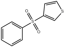 3-BENZENESULFONYLTHIOPHENE Structure