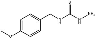 4-(4-METHOXYBENZYL)-3-THIOSEMICARBAZIDE Structure