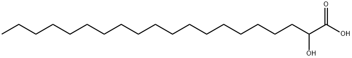 2-HYDROXYEICOSANOIC ACID Structure