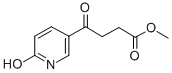 METHYL 4-(6-HYDROXY-3-PYRIDYL)-4-OXO- BUTYRATE Structure