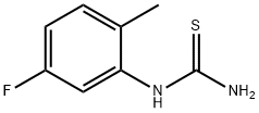 5-FLUORO-2-METHYLPHENYLTHIOUREA Structure