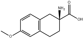 (2S)-1,2,3,4-TETRAHYDRO-6-METHOXY-2-NAPHTHALENAMINE HYDROCHLORIDE Structure