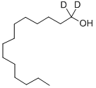 N-TETRADECYL-1,1-D2 ALCOHOL Structure