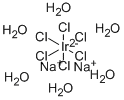 SODIUM HEXACHLOROIRIDATE(IV) HEXAHYDRATE Structure