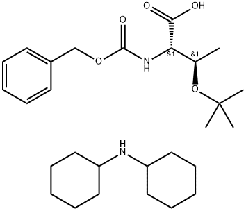 Z-THR(TBU)-OH DCHA Structure