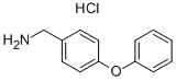 (4-PHENOXYPHENYL)METHYLAMINE HYDROCHLORIDE Structure