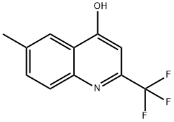 4-HYDROXY-6-METHYL-2-(TRIFLUOROMETHYL)QUINOLINE Structure