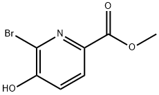 methyl 6-bromo-5-hydroxy-2-pyridinecarboxylate Structure