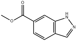 Methyl 1H-indazole-6-carboxylate Structure