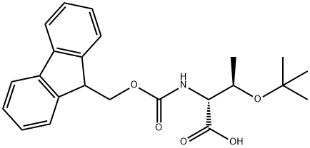 FMOC-D-ALLO-THR(TBU)-OH Structure