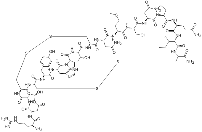 ALPHA-CONOTOXIN EL Structure