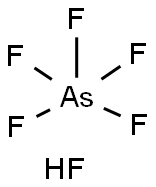 HEXAFLUOROARSENIC ACID Structure