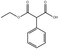 2-PHENYL-MALONIC ACID MONOETHYL ESTER Structure