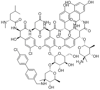 ORITAVANCIN Structure