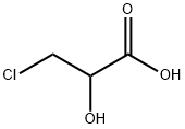 BETA-CHLOROLACTIC ACID Structure