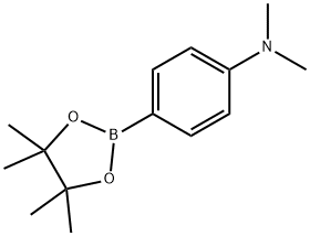 4-(N,N-DIMETHYLAMINO)PHENYLBORONIC ACID, PINACOL ESTER Structure