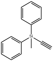 (METHYLDIPHENYLSILYL)ACETYLENE Structure