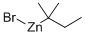 1,1-DIMETHYLPROPYLZINC BROMIDE Structure