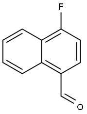 4-FLUORO-1-NAPHTHALDEHYDE Structure