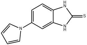 5-(1H-Pyrrol-1-yl)-1H-benzo[d]imidazole-2-thiol Structure