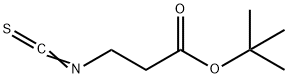 TERT-BUTYL 3-ISOTHIOCYANATOPROPIONATE Structure