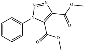 Dimethyl 1-phenyl-1H-1,2,3-triazole-4,5-dicarboxylate Structure