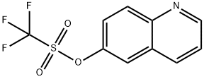 6-QUINOLINYL TRIFLUOROMETHANESULFONATE Structure