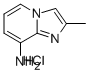 2-METHYL-IMIDAZO[1,2-A]PYRIDIN-8-YLAMINE, HYDROCHLORIDE Structure