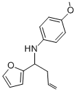 (1-FURAN-2-YL-BUT-3-ENYL)-(4-METHOXY-PHENYL)-AMINE Structure