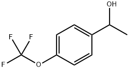 1-[4-(TRIFLUOROMETHOXY)PHENYL]ETHAN-1-OL Structure