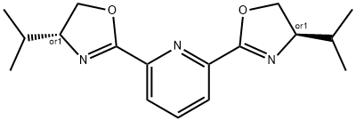 (S,S)-2,6-BIS(4-ISOPROPYL-2-OXAZOLIN-2-YL)PYRIDINE Structure