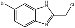 5-bromo-2-(chloromethyl)-1H-benzo[d]imidazole Structure