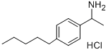 1-(4-PENTYLPHENYL)ETHYLAMINE HYDROCHLORIDE Structure