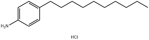 4-DECYLANILINE HYDROCHLORIDE Structure