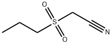 1-PROPANESULPHONYLACETONITRILE Structure