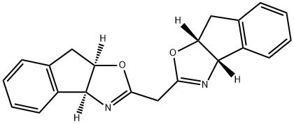 (-)-2,2'-METHYLENEBIS[(3AS,8AR)-3A,8A-DIHYDRO-8H-INDENO[1,2-D]OXAZOLE] Structure